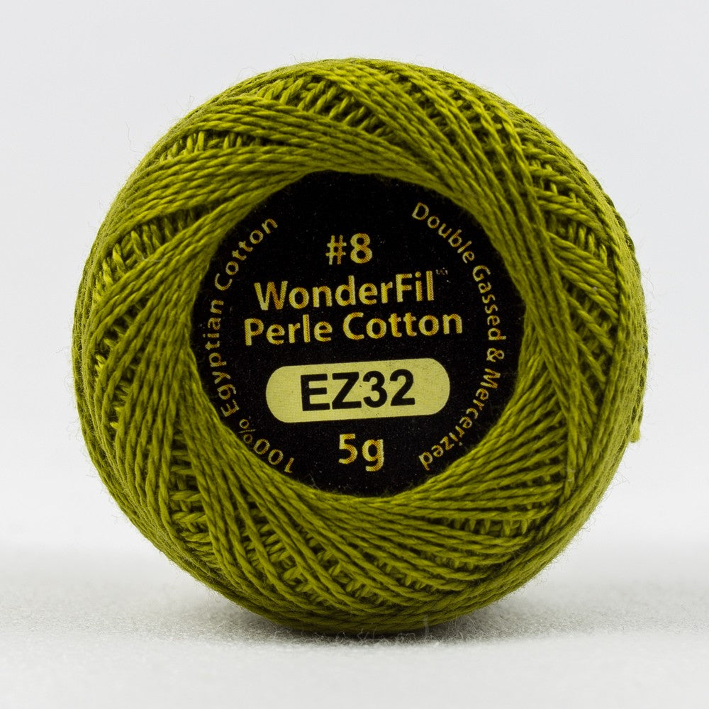 ELEGANZA™ #8WT PERLE COTTON [CL:EL5G-32 OLIVE SZ:5G BALL]