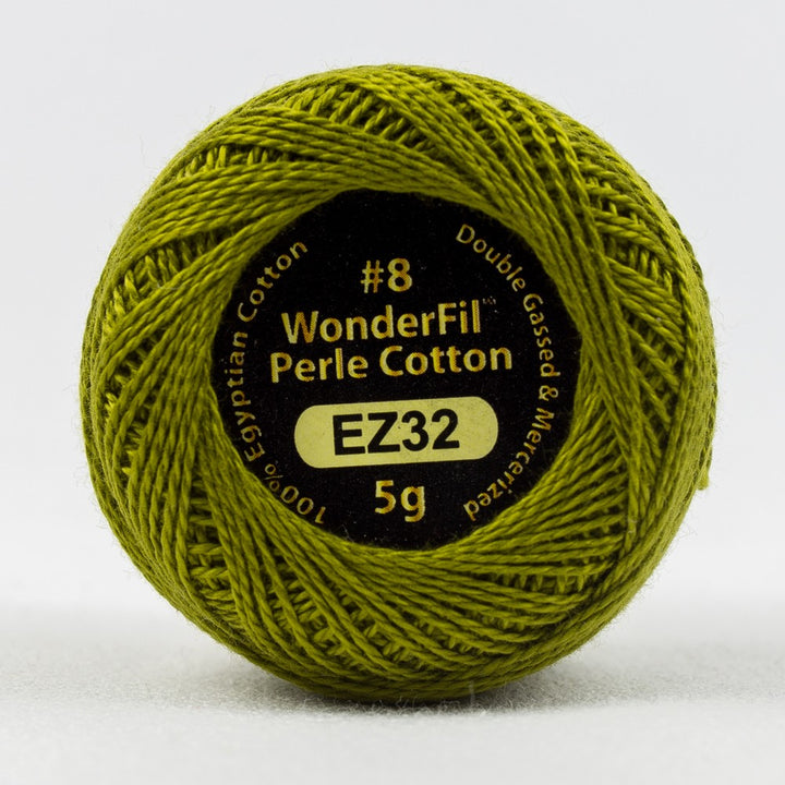 ELEGANZA™ #8WT PERLE COTTON [CL:EL5G-32 OLIVE SZ:5G BALL]