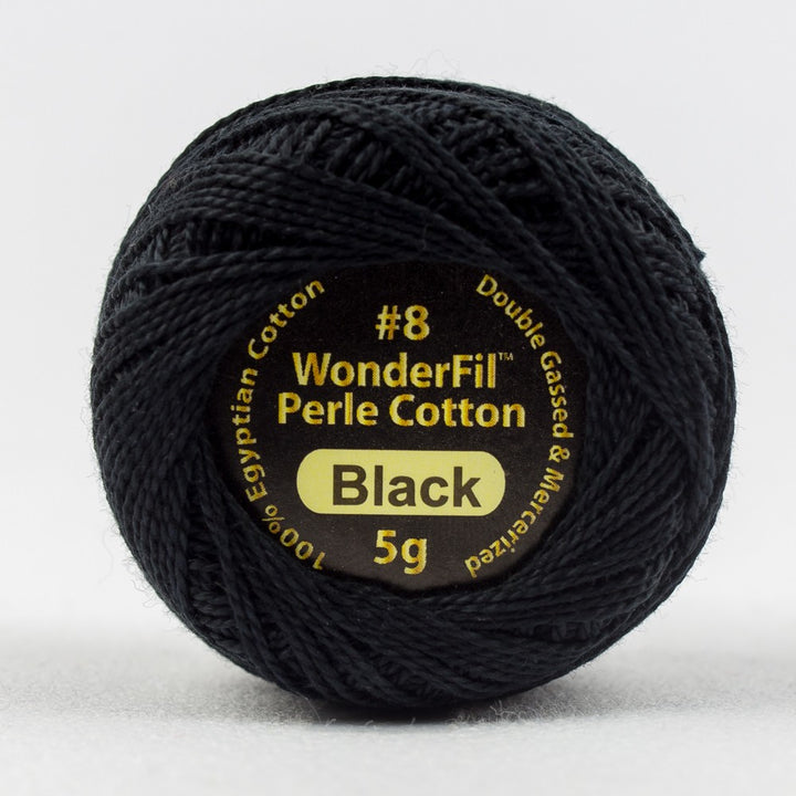 ELEGANZA™ #8WT PERLE COTTON [CL:el5g-200 BLACK SZ:5G]