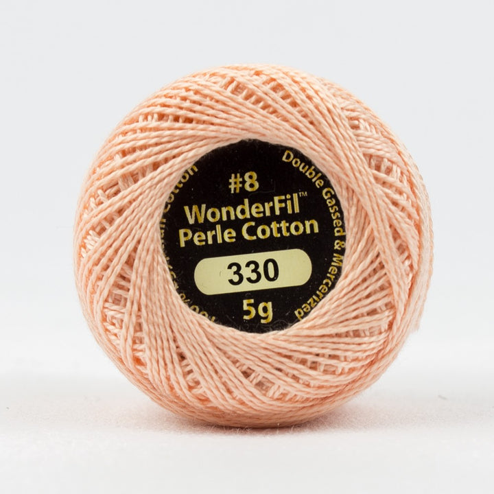 ELEGANZA™ #8WT PERLE COTTON [CL:EL5G-330 PEACH FUZZ SZ:5G BALL]