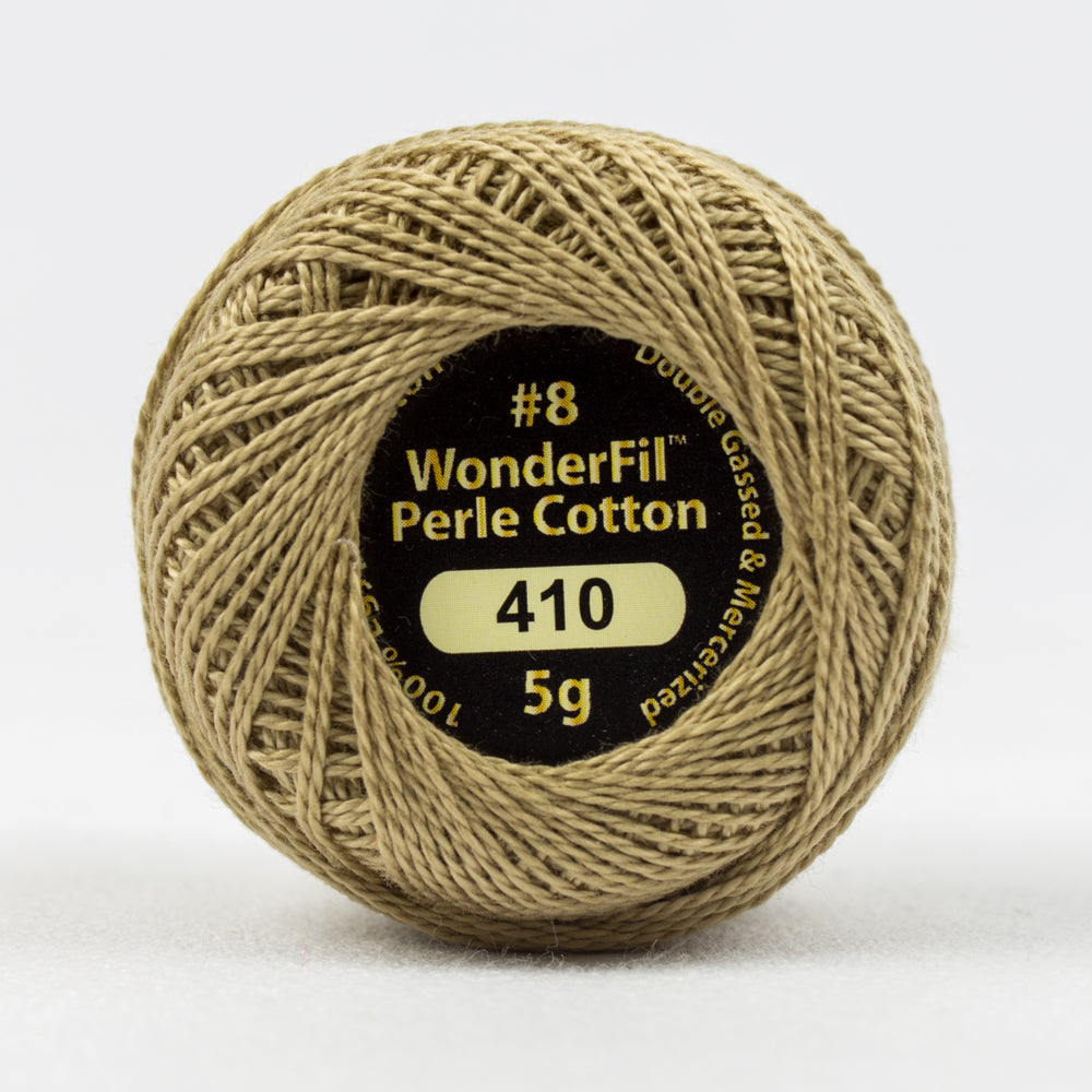 ELEGANZA™ #8WT PERLE COTTON [CL:EL5G-410 KHAKI SZ:5G BALL]