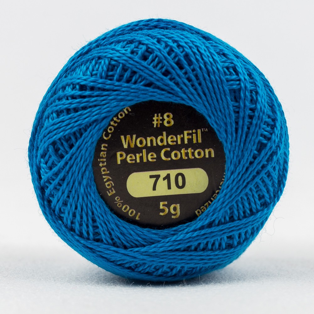 ELEGANZA™ #8WT PERLE COTTON [CL:EL5G-710 BOTTLE BLUE SZ:5G BALL]