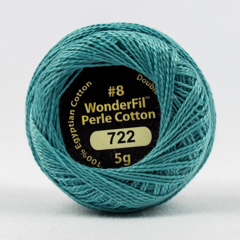 ELEGANZA™ #8WT PERLE COTTON [CL:EL5G-722 RIVER STONE SZ:5G BALL]