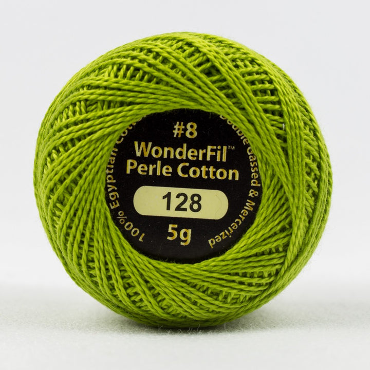ELEGANZA™ #8WT PERLE COTTON [CL:EL5G-128 KEY LIME SZ:5G BALL]