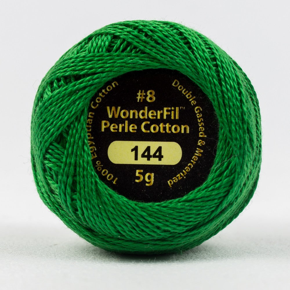 ELEGANZA™ #8WT PERLE COTTON [CL:EL5G-144 EMERALD SZ:5G BALL]