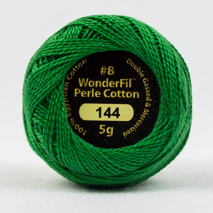 ELEGANZA™ #8WT PERLE COTTON [CL:EL5G-144 EMERALD SZ:5G BALL]