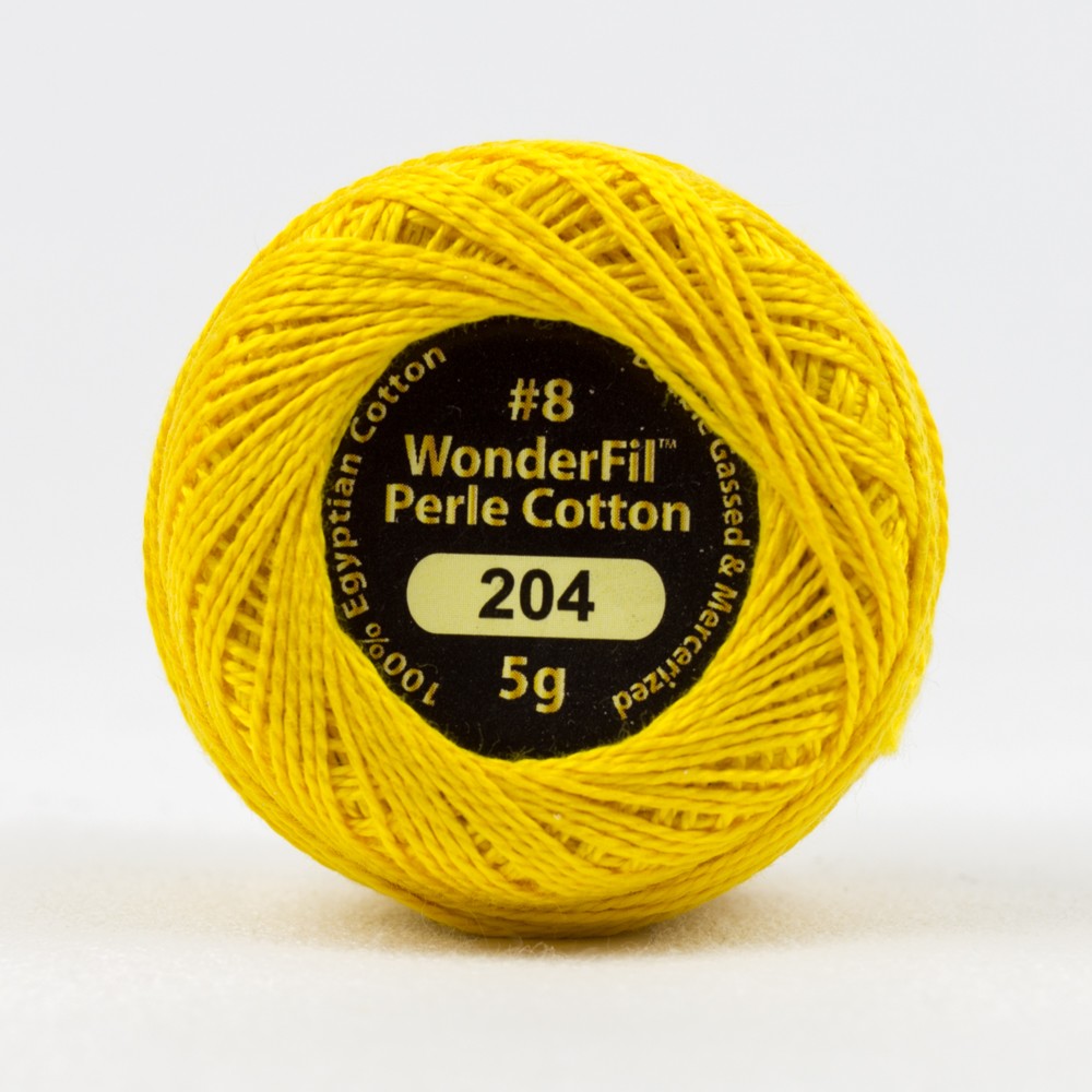 ELEGANZA™ #8WT PERLE COTTON [CL:EL5G-204 RADIANT GOLD SZ:5G BALL]