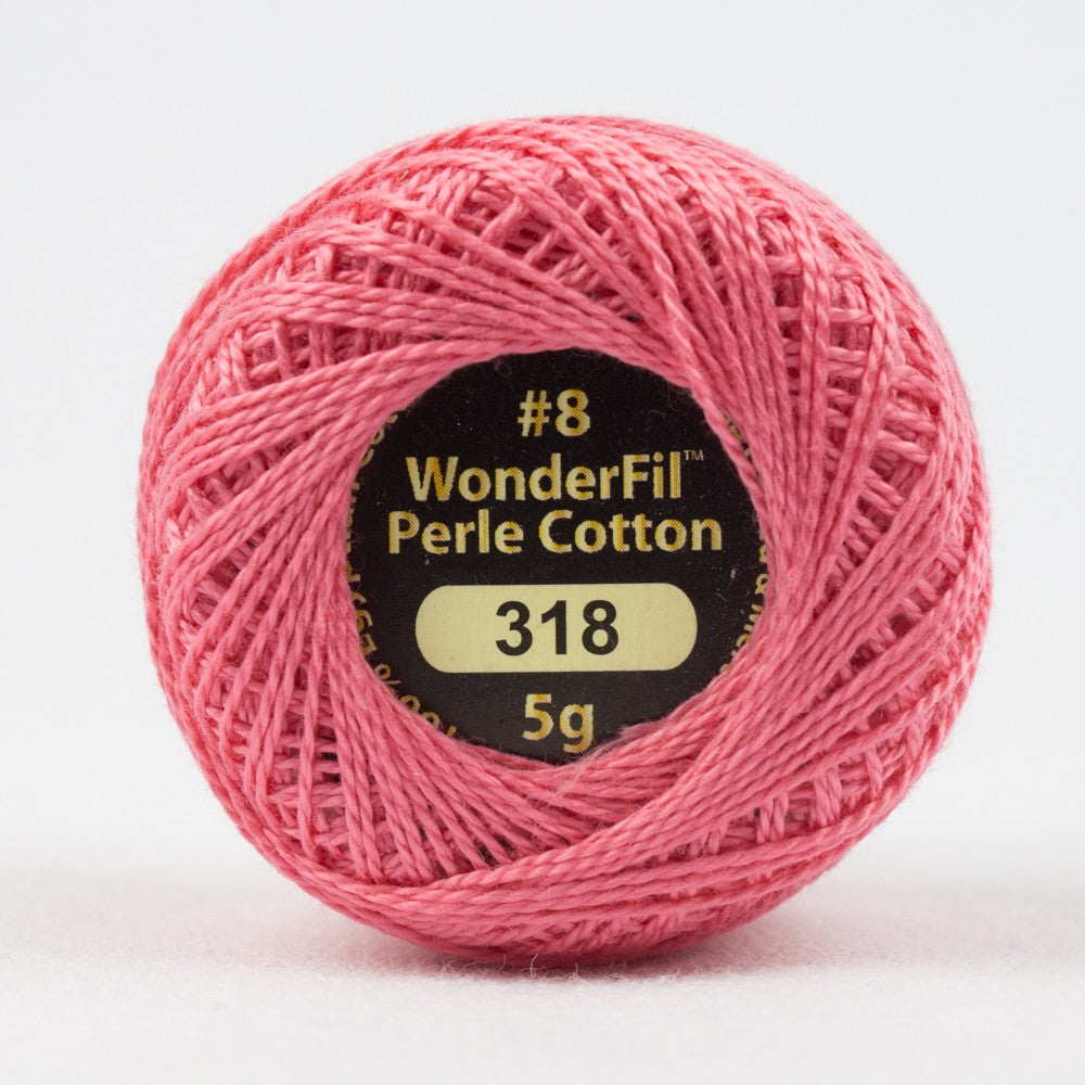 ELEGANZA™ #8WT PERLE COTTON [CL:EL5G-318 BUBBLE GUM SZ:5G BALL]
