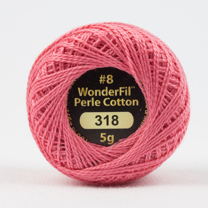 ELEGANZA™ #8WT PERLE COTTON [CL:EL5G-318 BUBBLE GUM SZ:5G BALL]