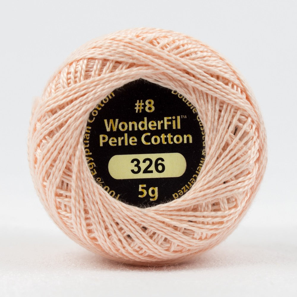 ELEGANZA™ #8WT PERLE COTTON [CL:EL5G-326 CHERRY BLOSSOM SZ:5G BALL]