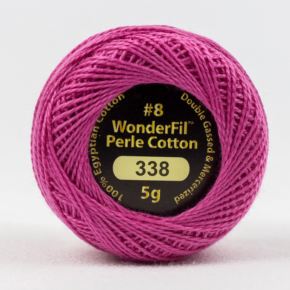 ELEGANZA™ #8WT PERLE COTTON [CL:EL5G-338 AZALEA SZ:5G BALL]