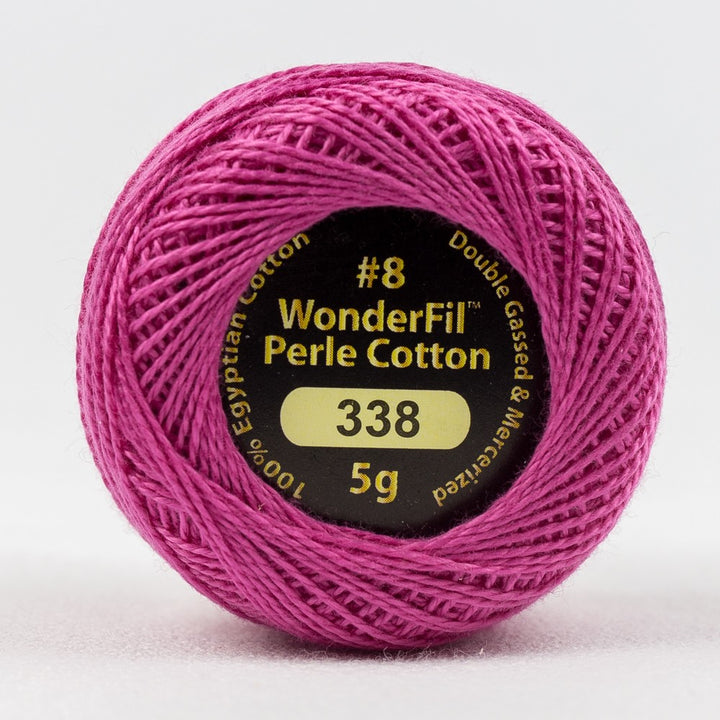 ELEGANZA™ #8WT PERLE COTTON [CL:EL5G-338 AZALEA SZ:5G BALL]