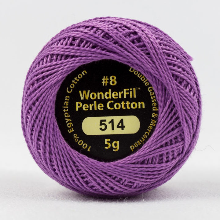ELEGANZA™ #8WT PERLE COTTON [CL:EL5G-514 FRAGRANT LILAC SZ:5G BALL]