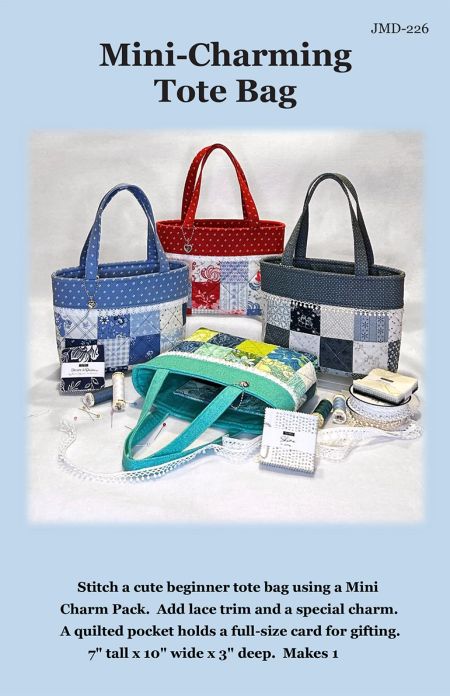 MINI-CHARMING TOTE BAG PATTERN