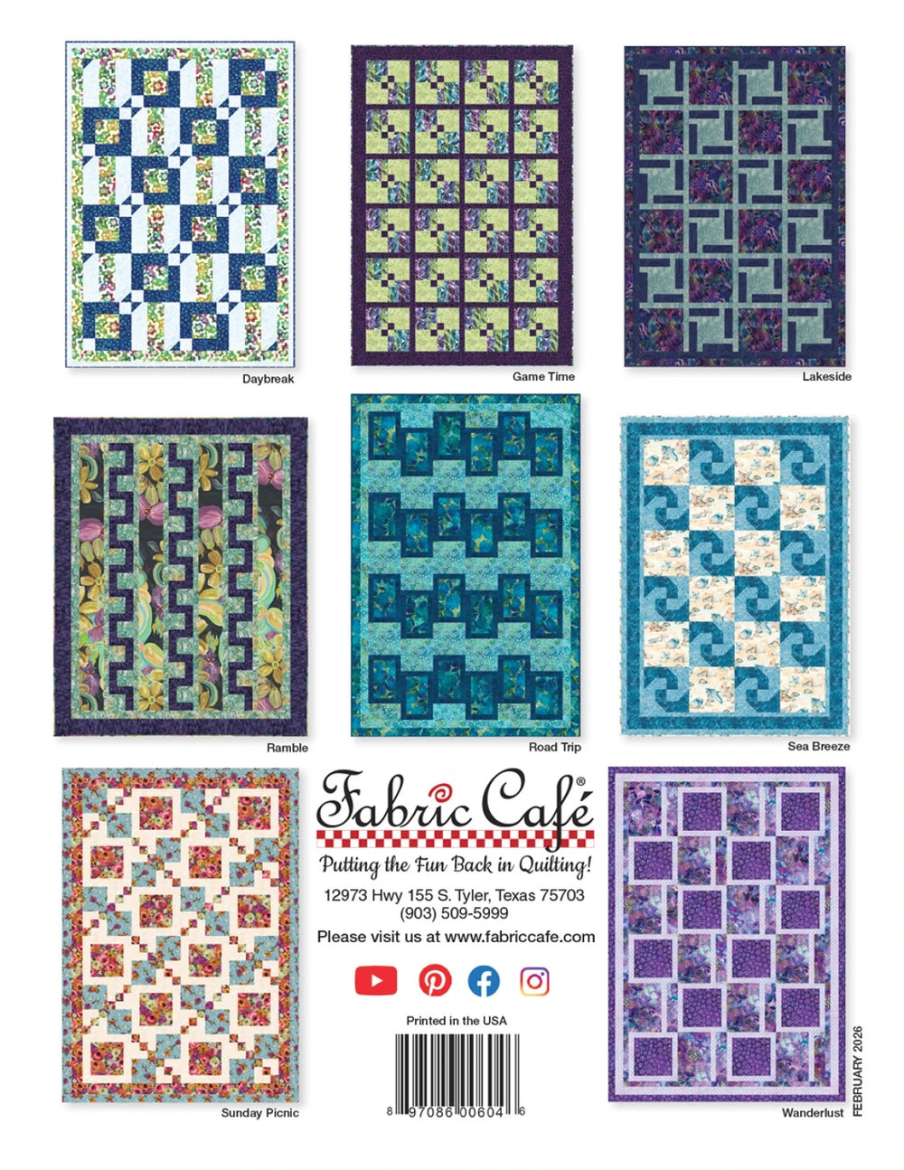WEEKEN 3-YARD QUILTS 