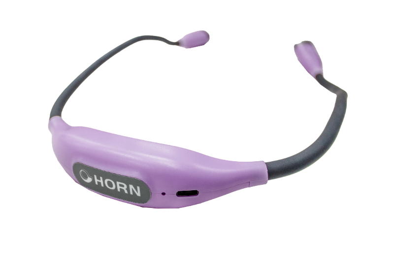 HORN FLEXA NECK LED LIGHT - PURPLE