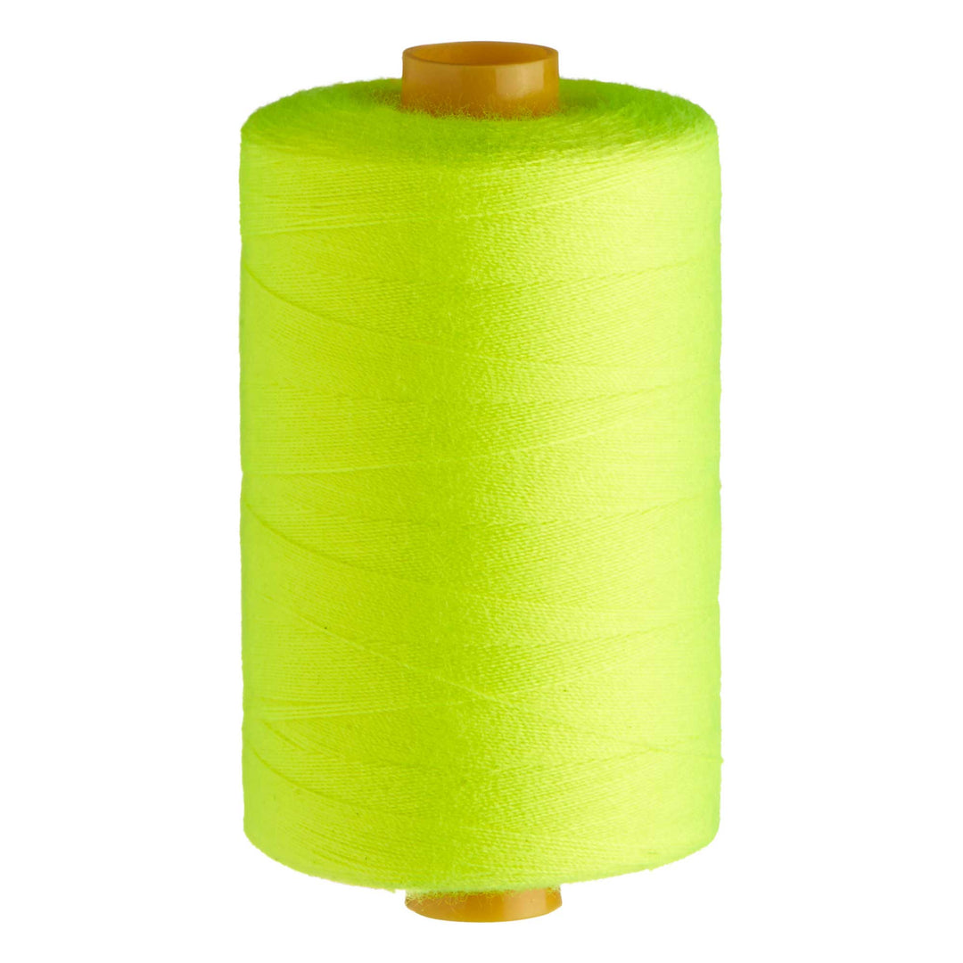 THREAD POLYCOTTON 1000MT NEON YELLOW