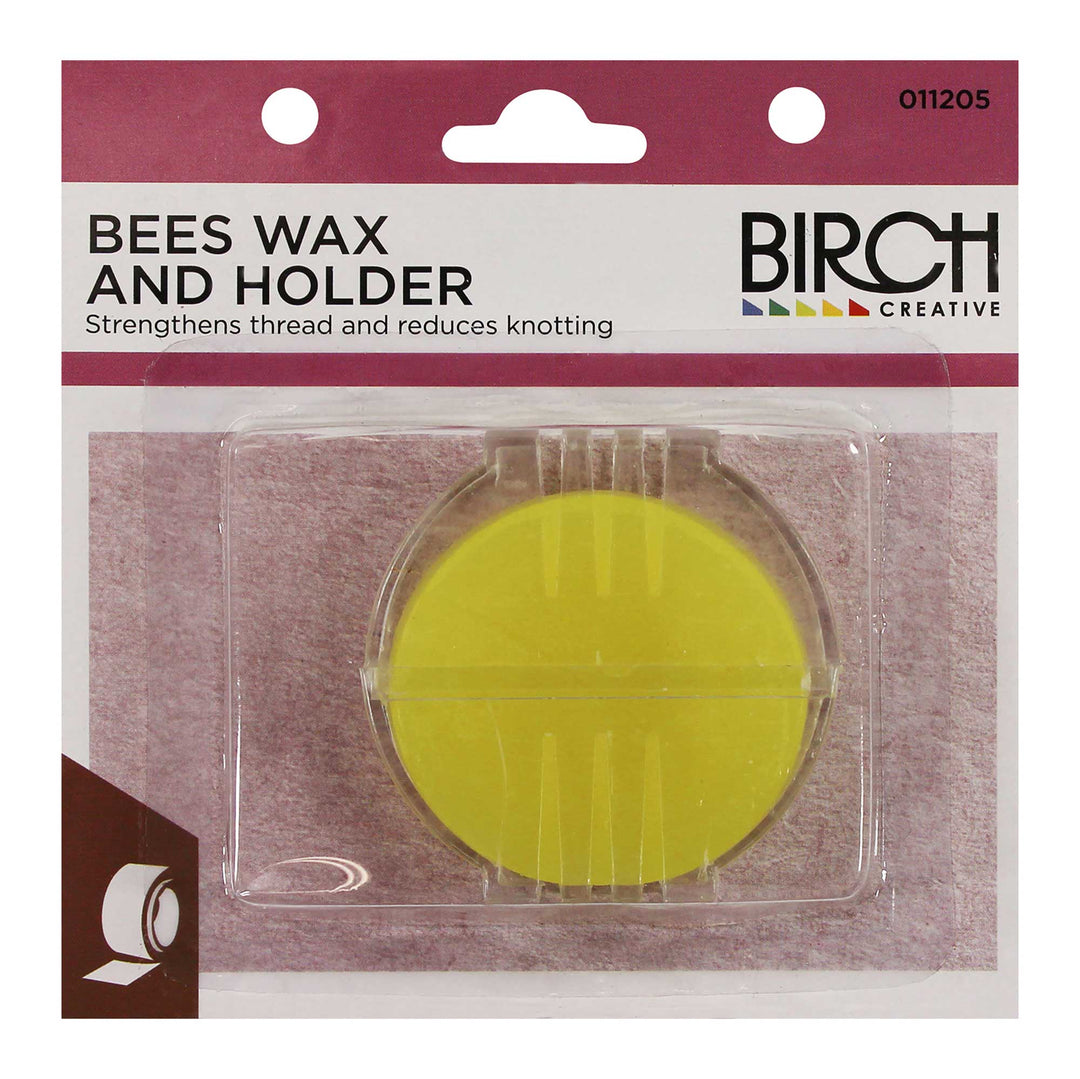 BEES WAX AND HOLDER