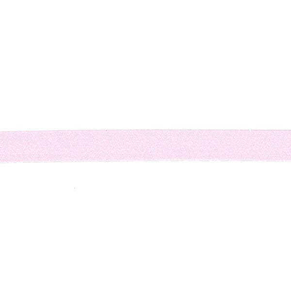 SATIN BIAS BINDING 12MM PALE PINK
