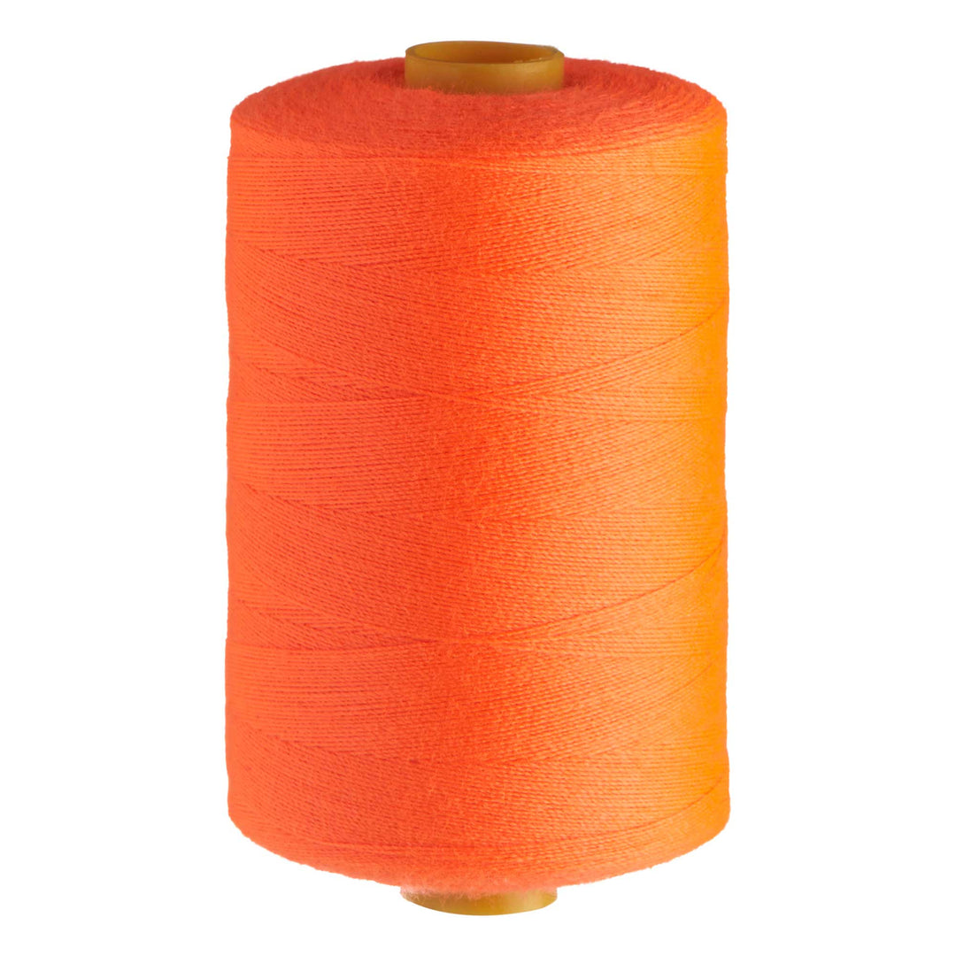 THREAD POLYCOTTON 1000MT NEON ORANGE