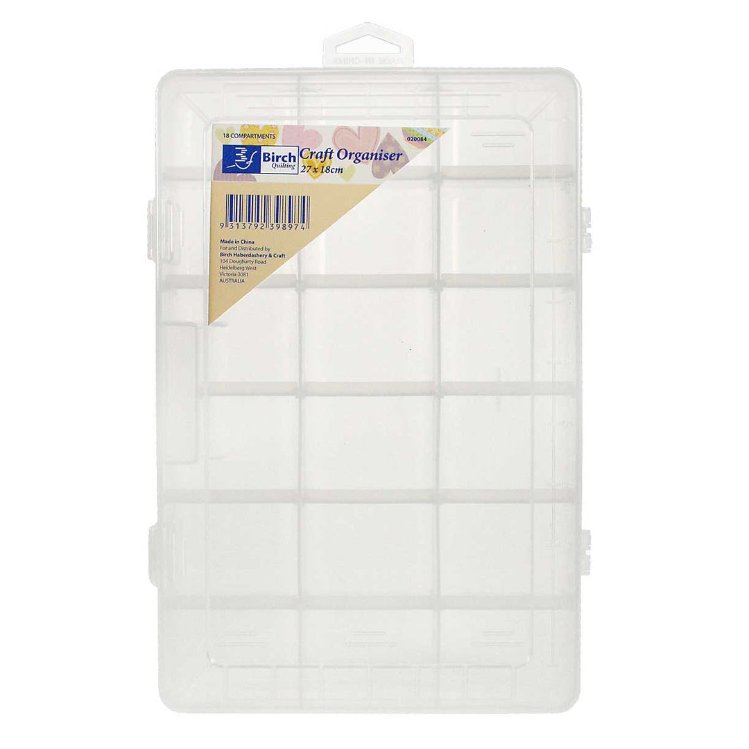 CRAFT ORGANISER 18 COMPARTMENTS