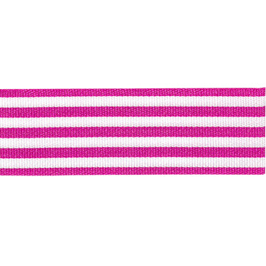 RIBBON STRIPES 16MM - 3815 FUCHSIA