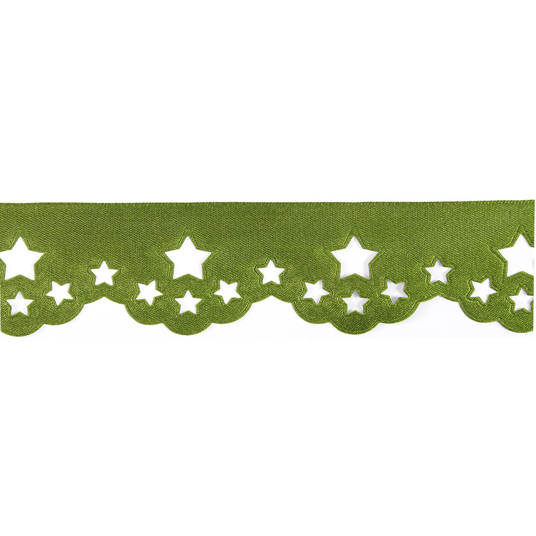 RIBBON SCATTER STAR 30MM 980 CYPRESS