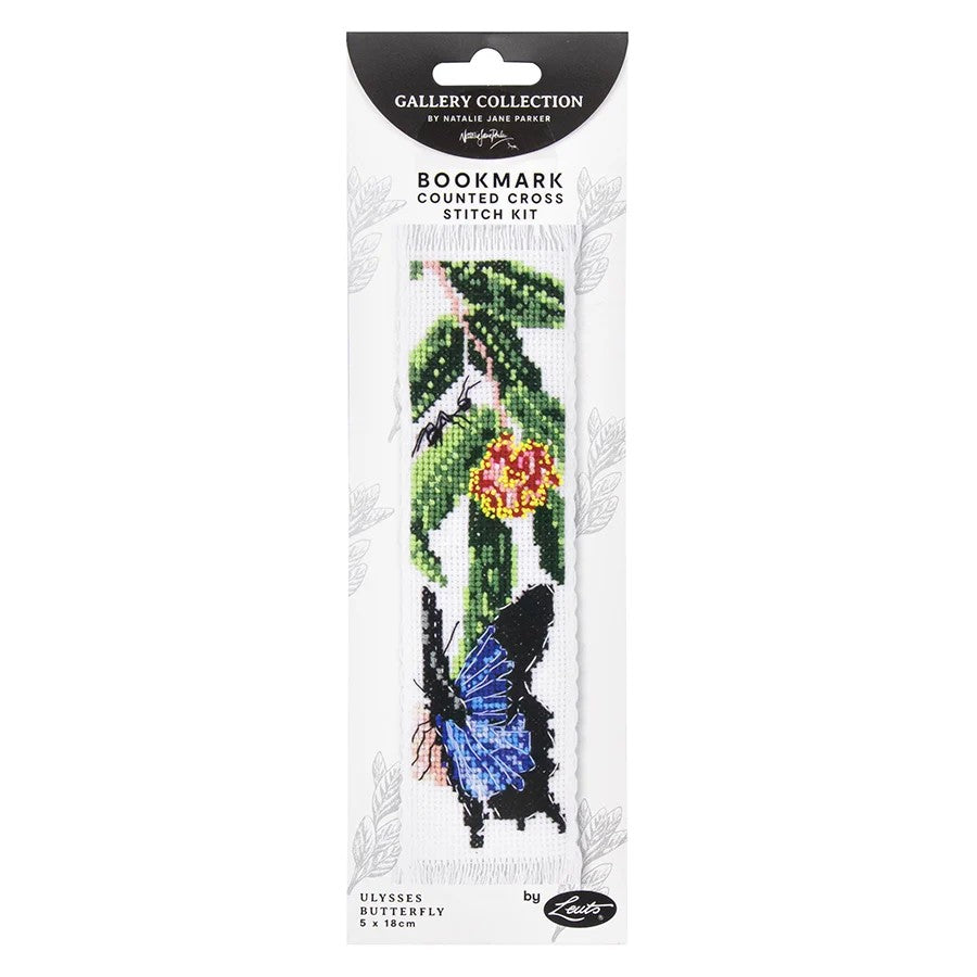 NATALIE JANE PARKER COUNTED CROSS STITCH KIT - ULYSSES BUTTERFLY