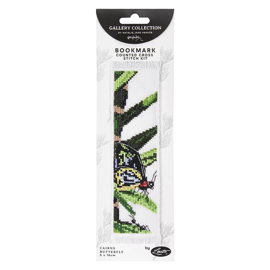 NATALIE JANE PARKER COUNTED CROSS STITCH KIT - CAIRNS BUTTERFLY