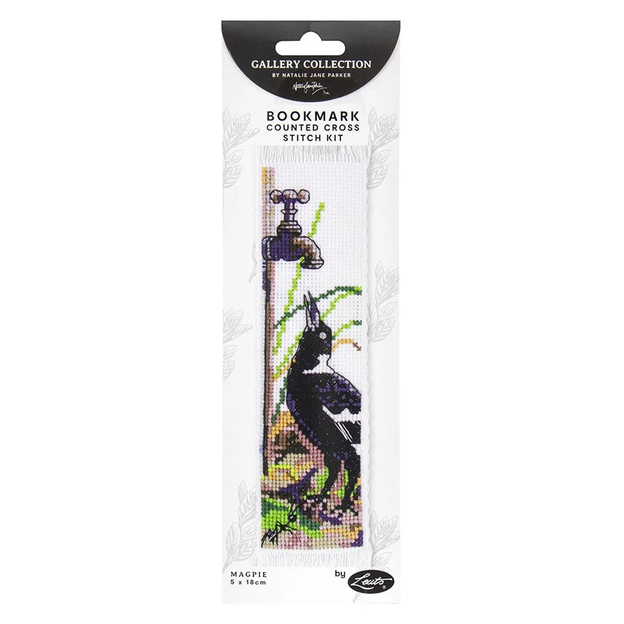 NATALIE JANE PARKER COUNTED CROSS STITCH KIT - MAGPIE