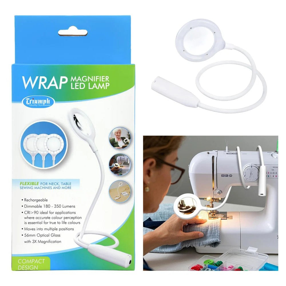 LED MAGNIFIER LAMP PORTABLE DIMABLE