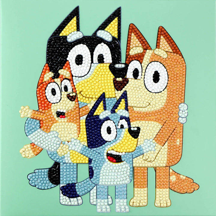 BLUEY DIAMOND PAINTING BOX THE HEELER FAMILY