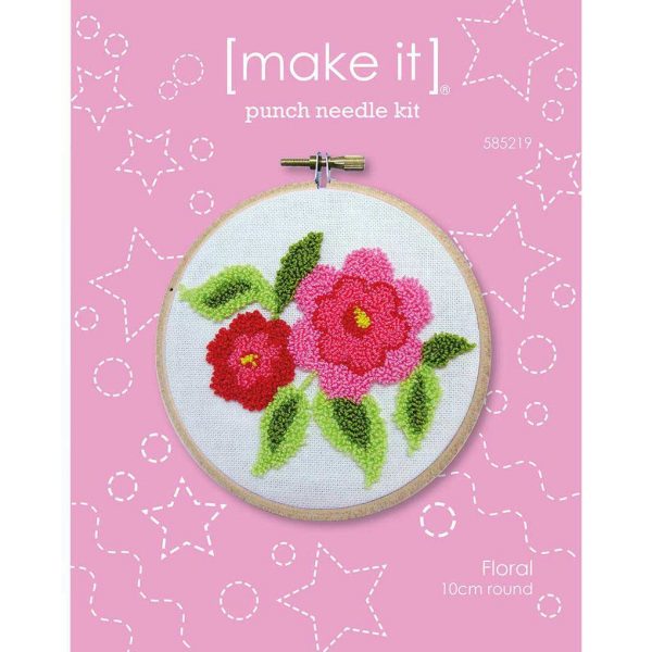 PUNCH NEDDELE KIT - FLORAL 10CM ROUND