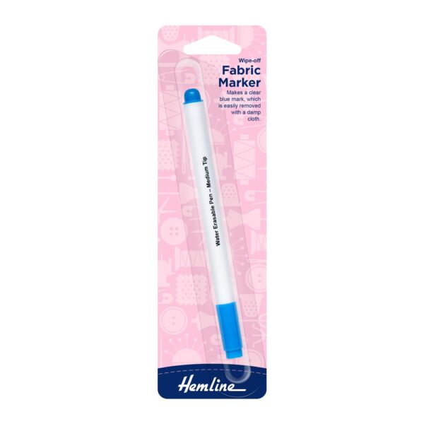 MARKER FABRIC WIPE OFF BLUE FELT