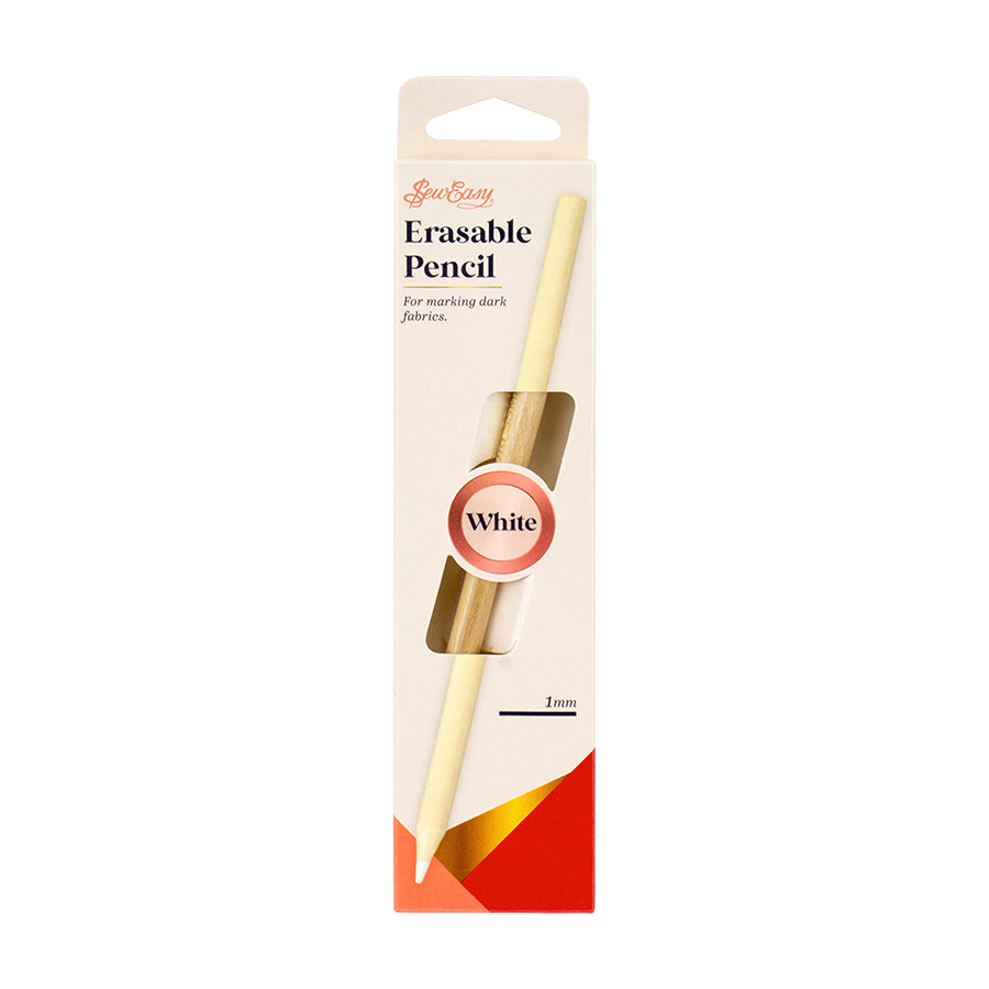 PENCIL ERASABLE SEW EASY - WHITE