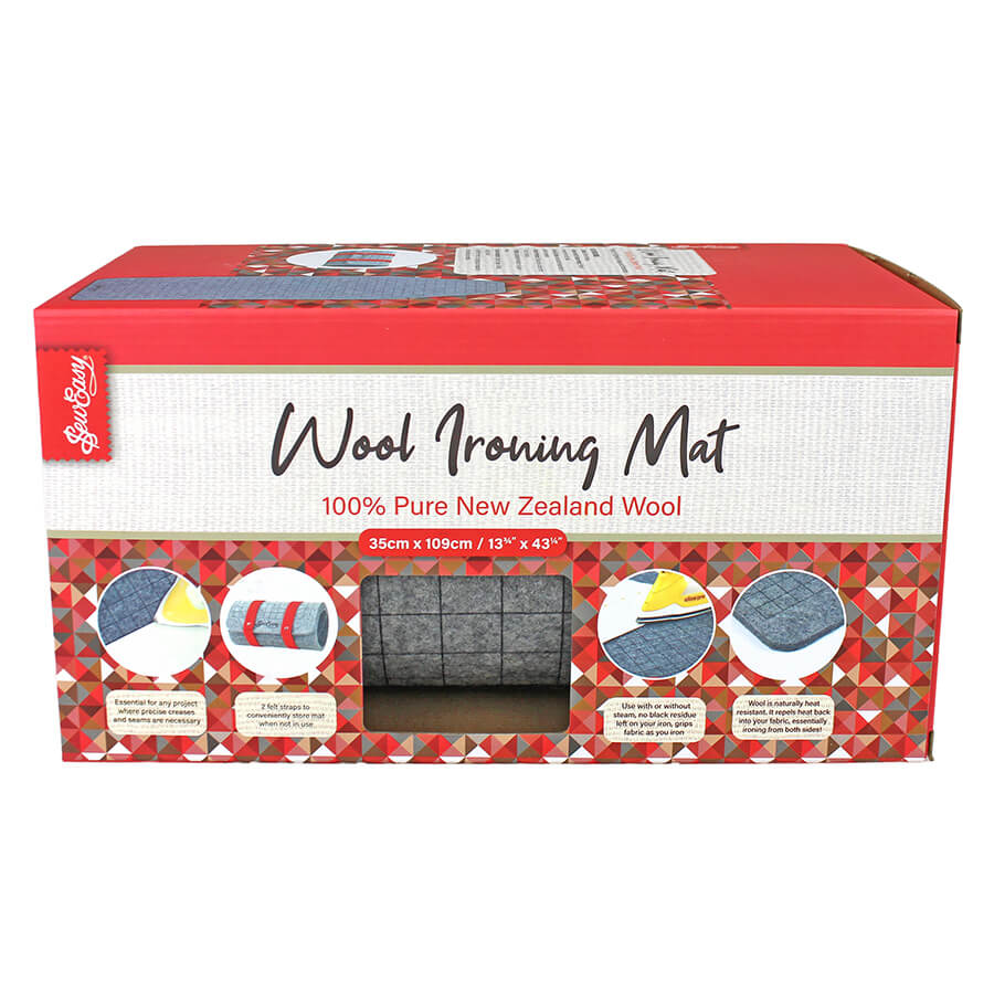 WOOL IRONING BOARD MAT 34.5CM X 108CM SEW EASY