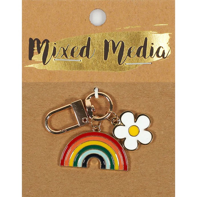 MM RAINBOW KEY CHAIN CHARM 