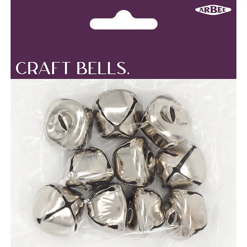 BELLS FOLLEY SILVER 25MM 10PC