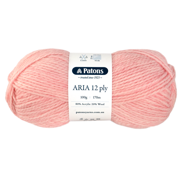 PATONS ARIA 12PLY 7105 ROSETONE