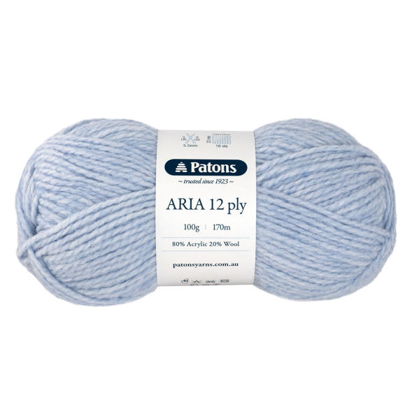 PATONS ARIA 12 PLY 7110 FADED DENIM